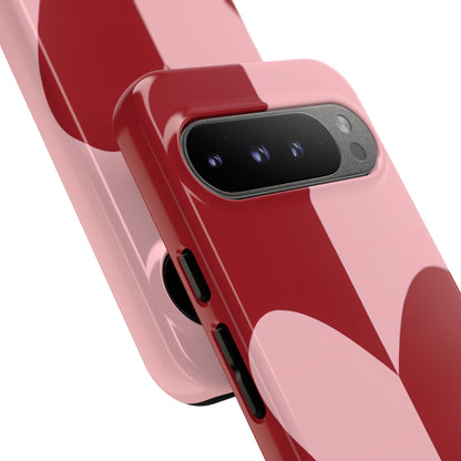 Be Mine in Red and Pink - iPhone Case, Samsung Galaxy Case, Google Pixel Case