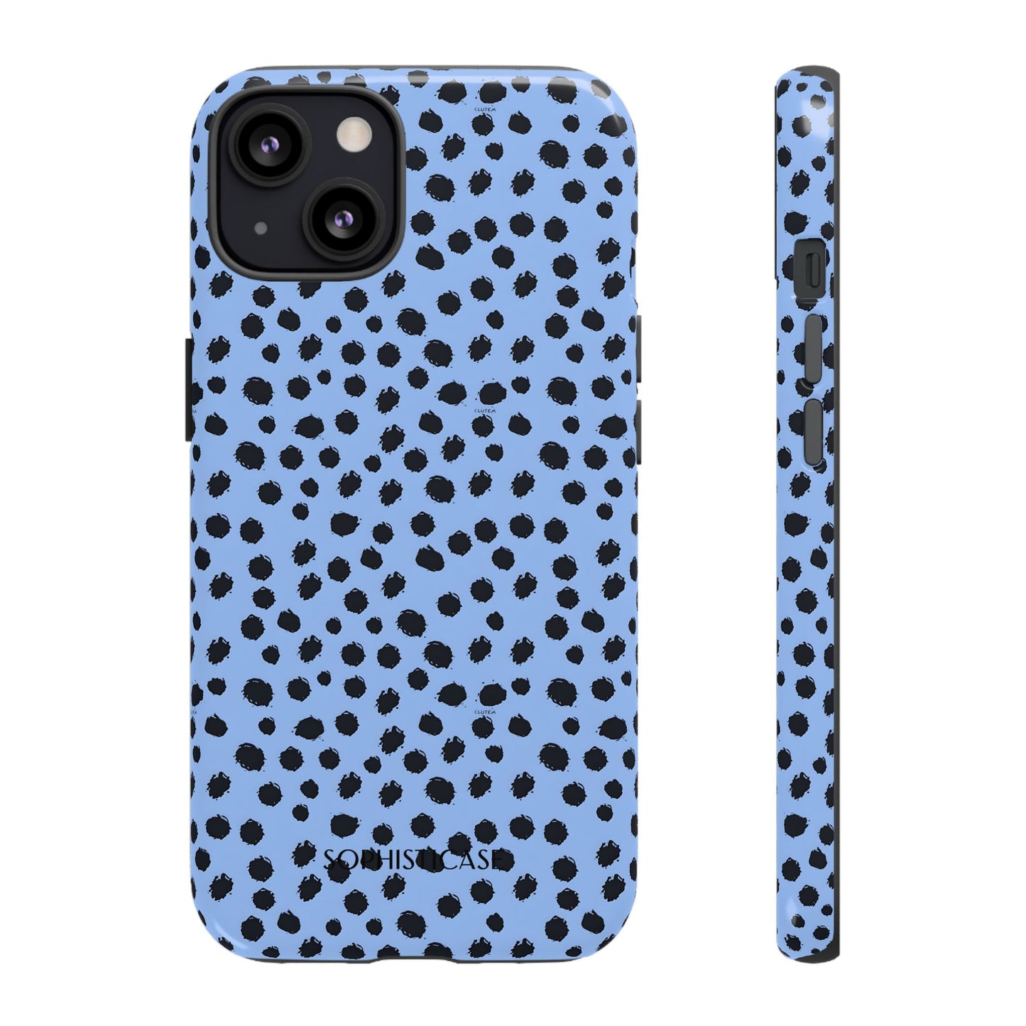 Cheetahs and Liars in Blue - iPhone Case