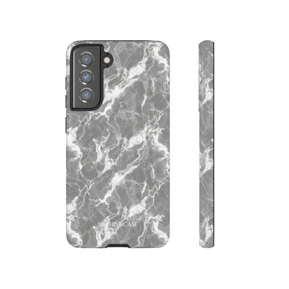 Marble Crush in Charcoal Grey - Tough Phone Case