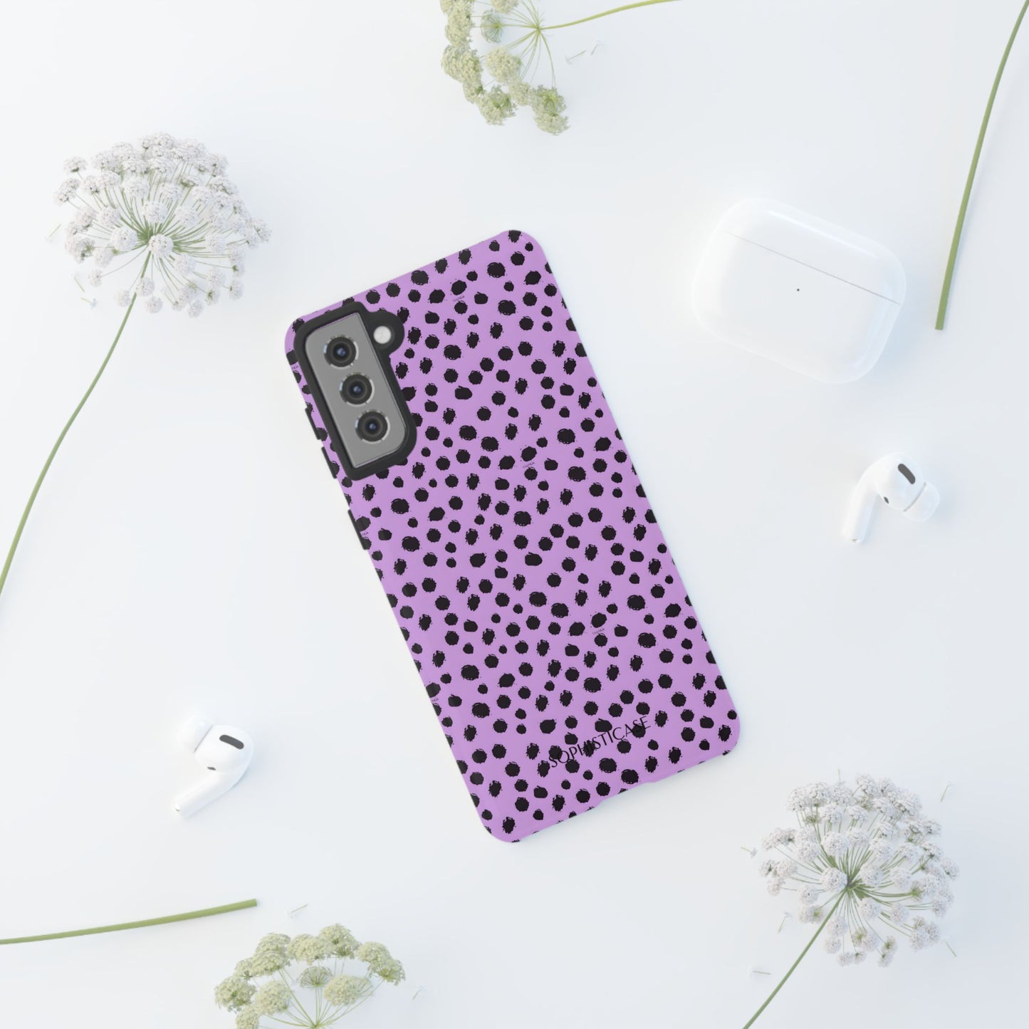 Cheetahs and Liars in Purple - Tough Phone Case