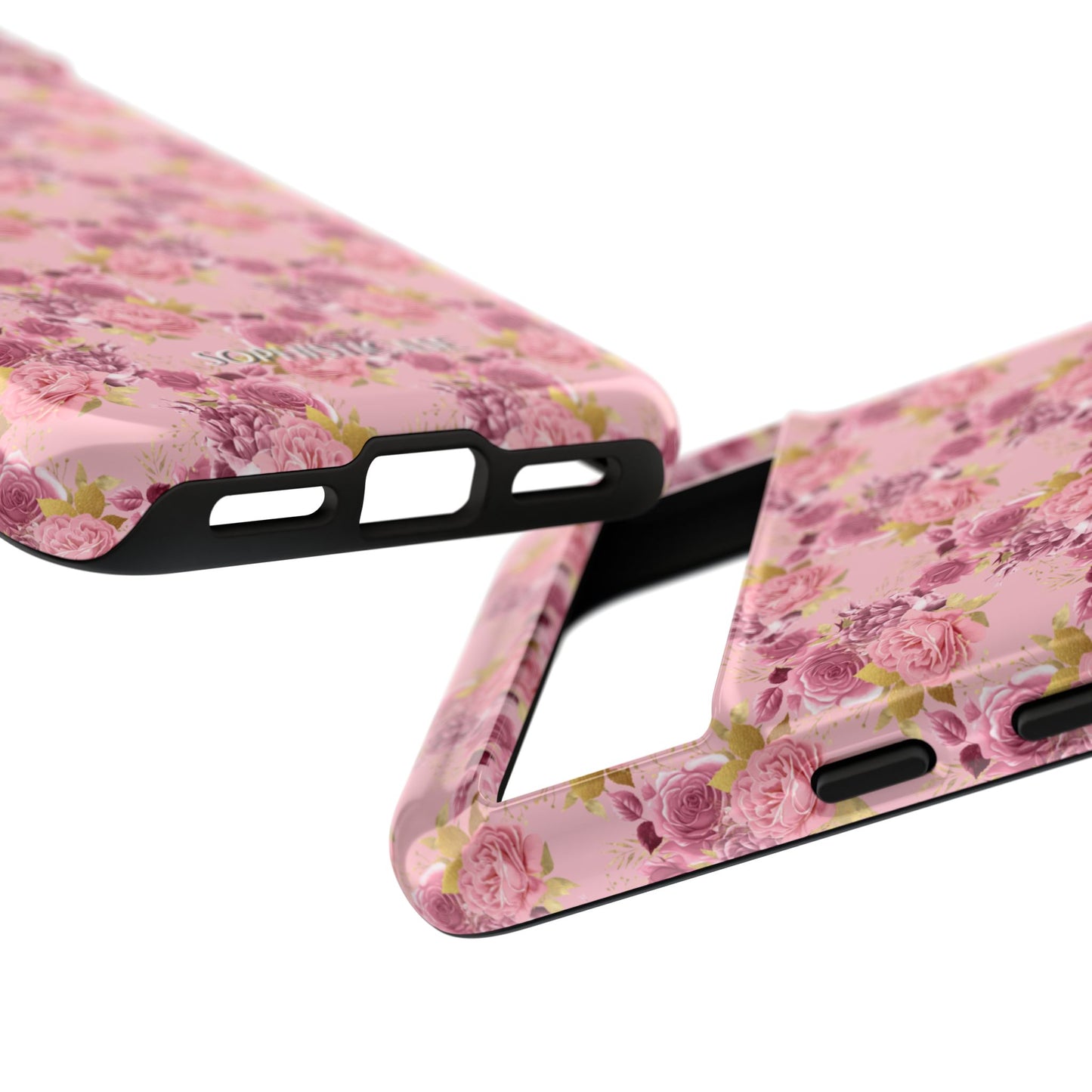 Rose Diamond Romance in Amelie - Tough Phone Case