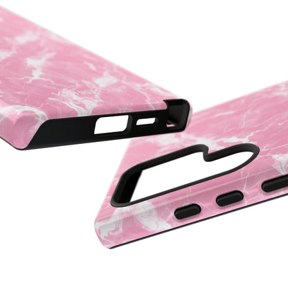 Marble Crush in Pink - Tough Phone Case