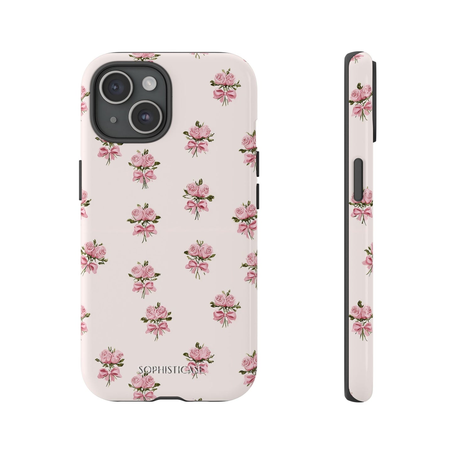 The Sweetest Thing in Coquette Rose Bouquet - iPhone Case, Samsung Galaxy Case, Google Pixel Case
