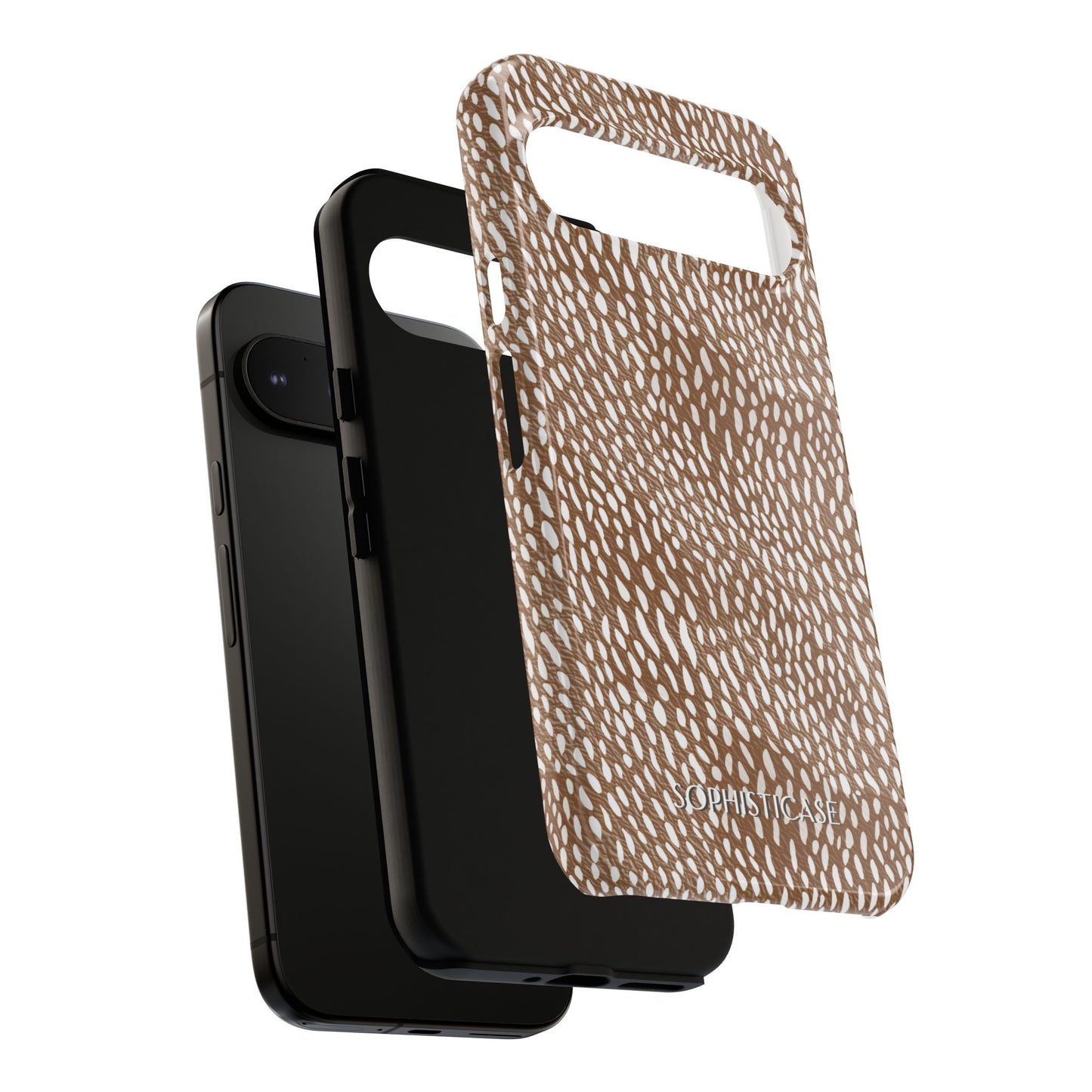 Oh Deer! in Brown - Drop Proof Phone Case for Google Pixel