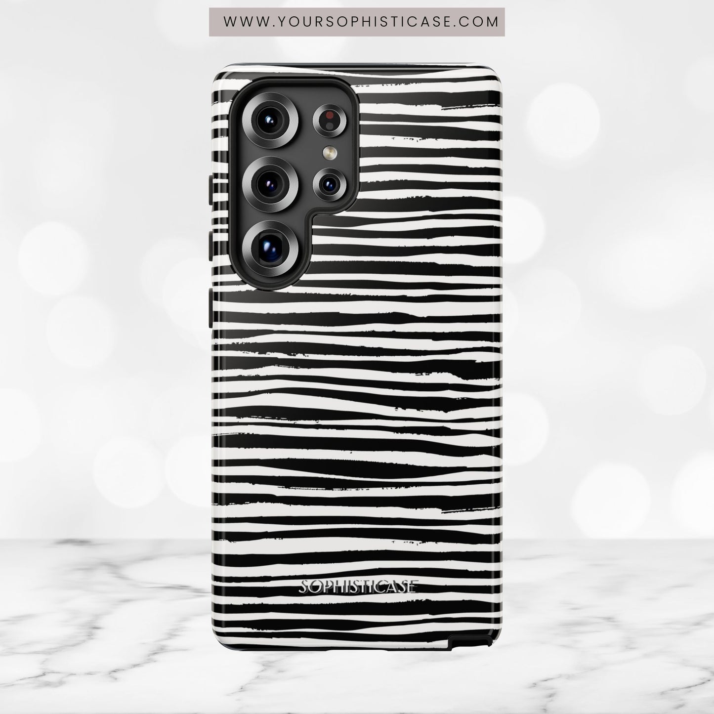 Dark Thoughts in Noir - Tough Phone Case