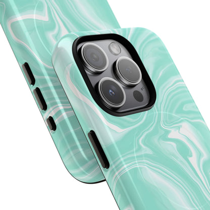 Liquid Dreams in Green - Magsafe Case