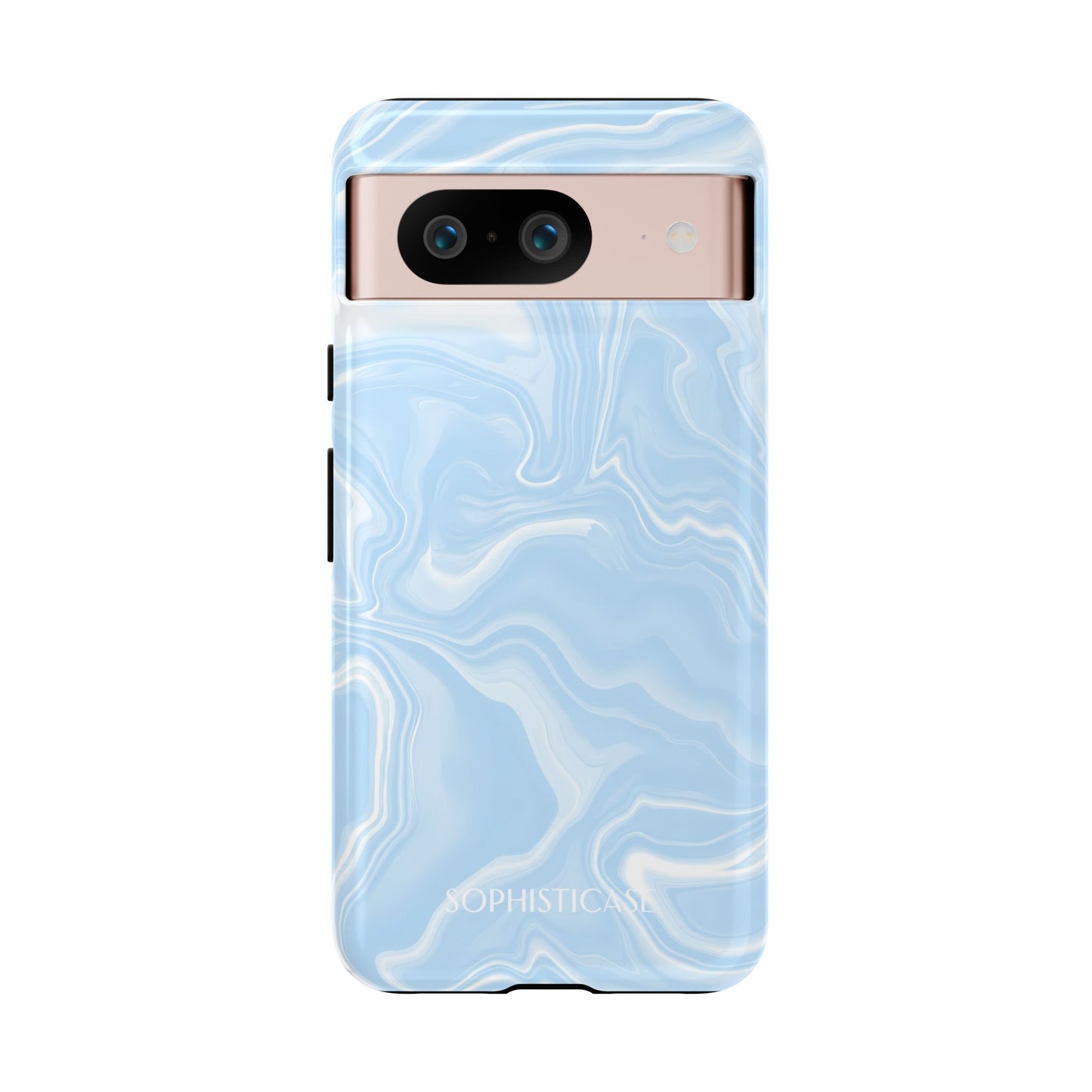 Liquid Dreams in Blue - Protective Phone Case for Google Pixel