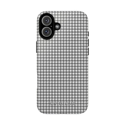 Tough Case - Houndstooth in Grey