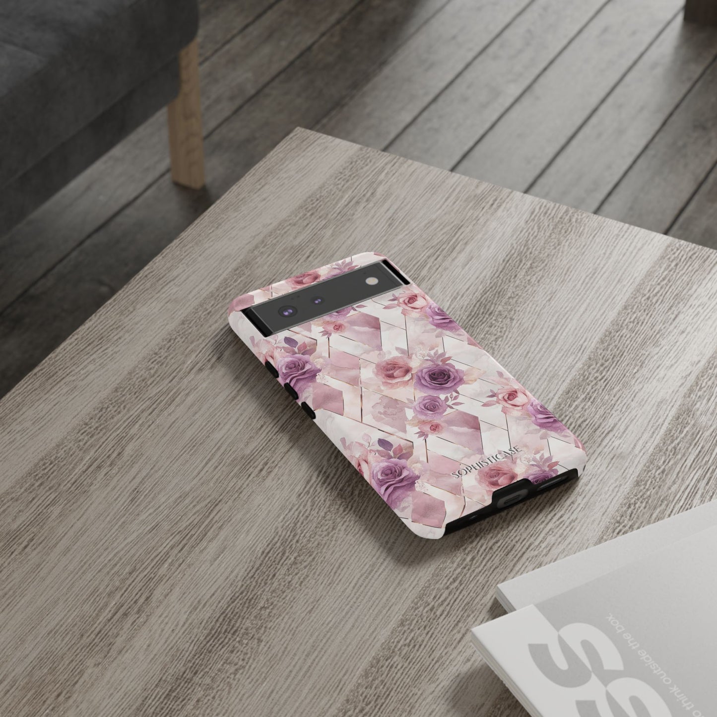 Royal Floral in Mauve Rose - Tough Phone Case