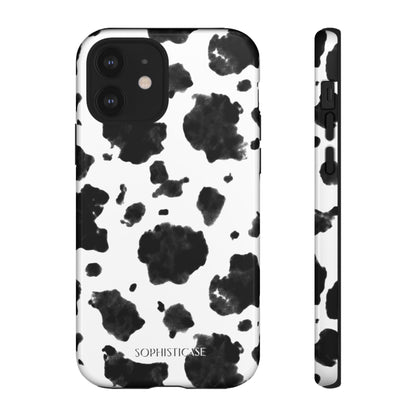 Holy Cow in Black - iPhone Case