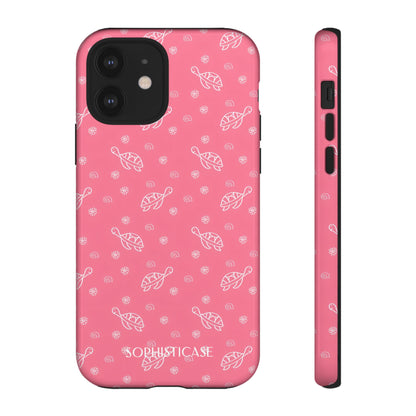 Turtle Island in Pink - Protective iPhone Case