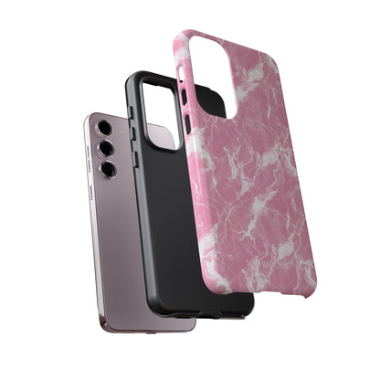 Marble Crush in Pink - Tough Phone Case