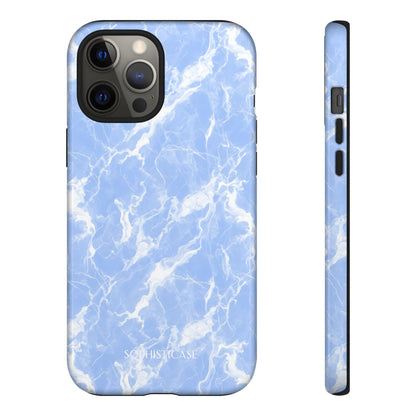 Marble Crush in Blue - Tough Phone Case