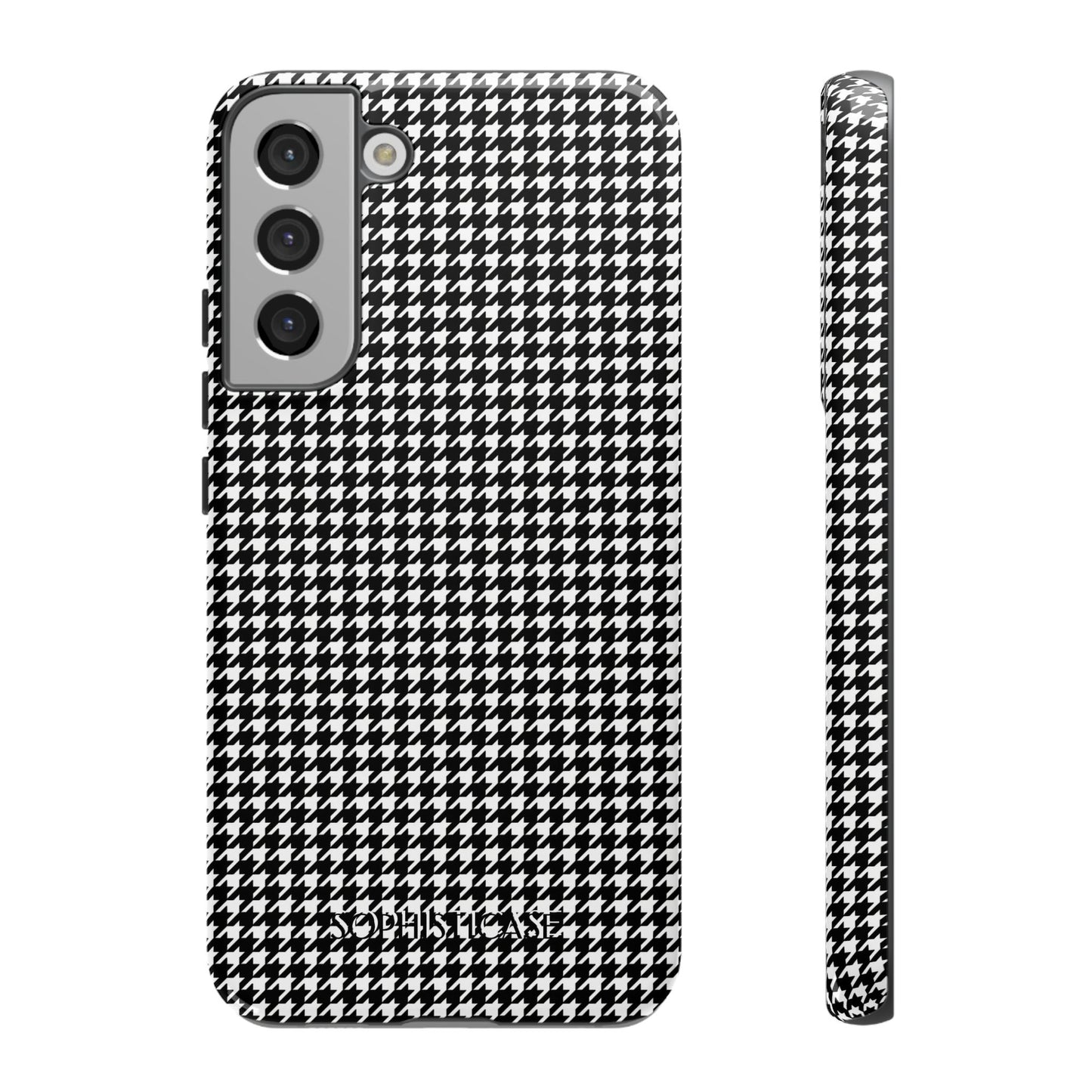 Tough Case - Houndstooth in Black