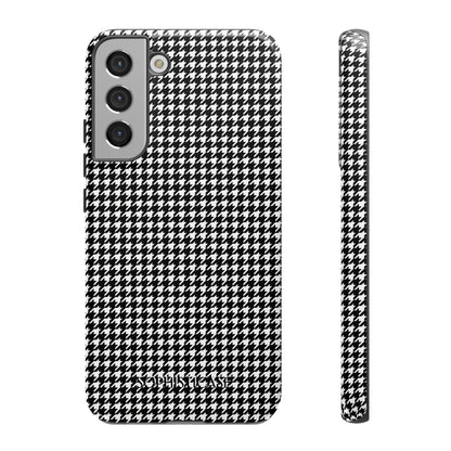 Tough Case - Houndstooth in Black