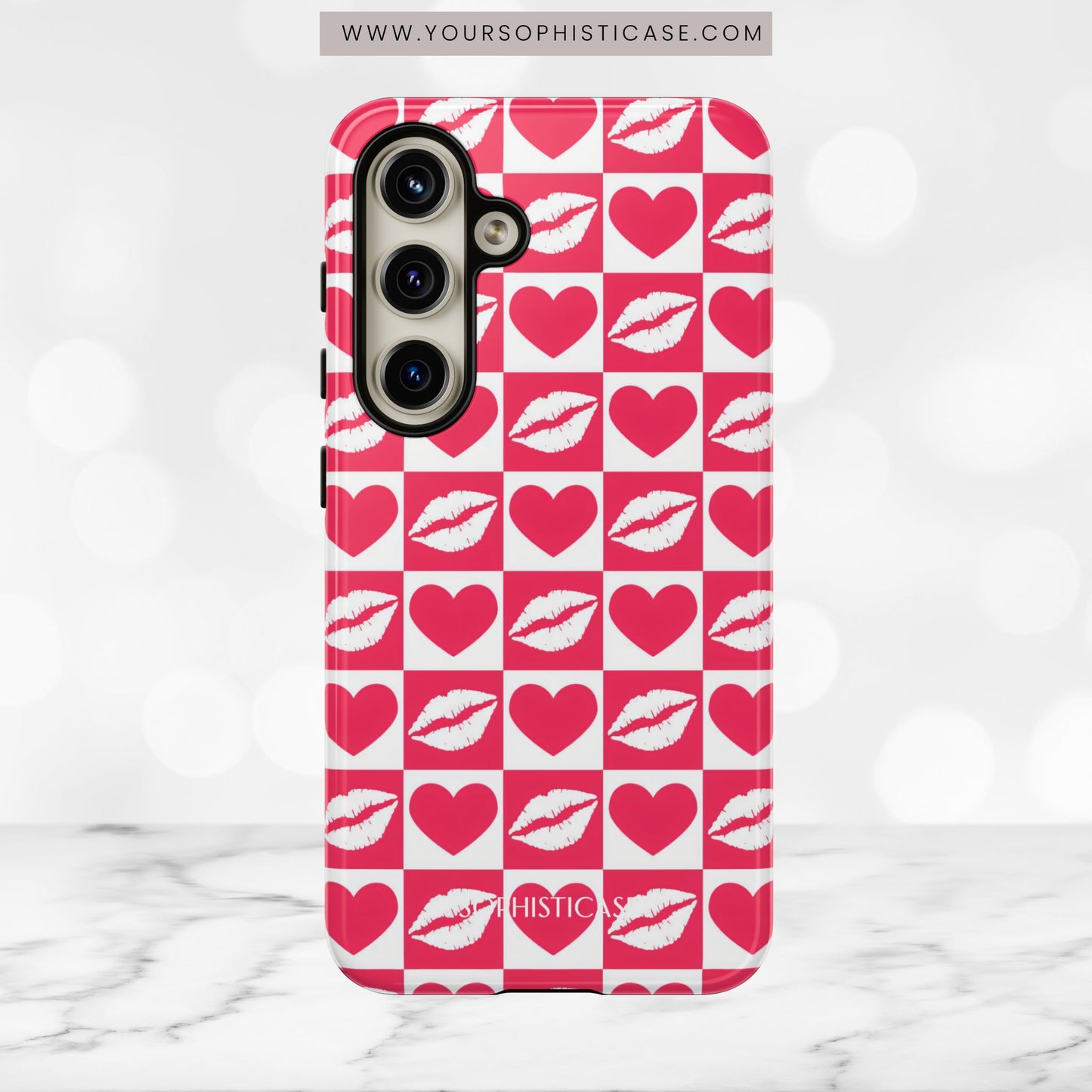 Belle Amie in Hot Pink - Tough Phone Case