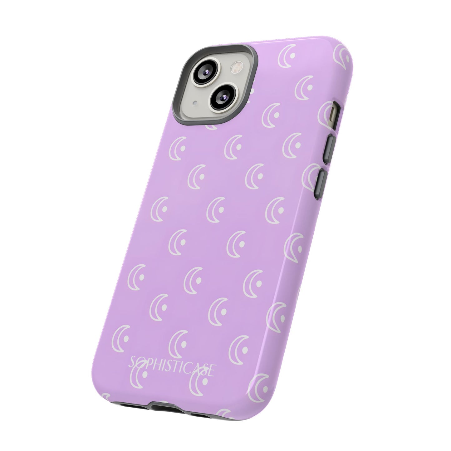 Moon Phase in Purple - Tough Phone Case for iPhone