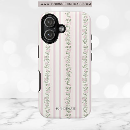 The Sweetest Thing in Coquette Rose Vine - iPhone Case, Samsung Galaxy Case, Google Pixel Case