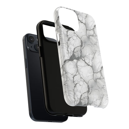 Marble Opulence in Charcoal Grey - Magsafe Case