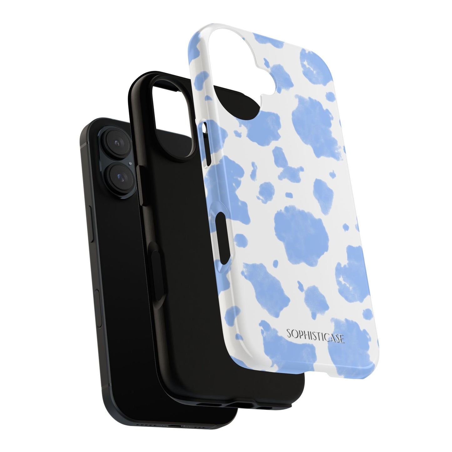 Holy Cow in Blue - iPhone Case, Samsung Galaxy Case, Google Pixel Case
