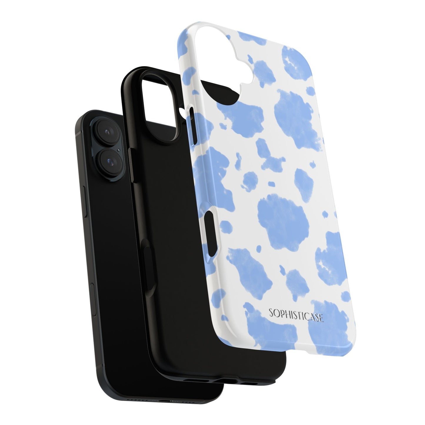 Holy Cow in Blue - iPhone Case, Samsung Galaxy Case, Google Pixel Case