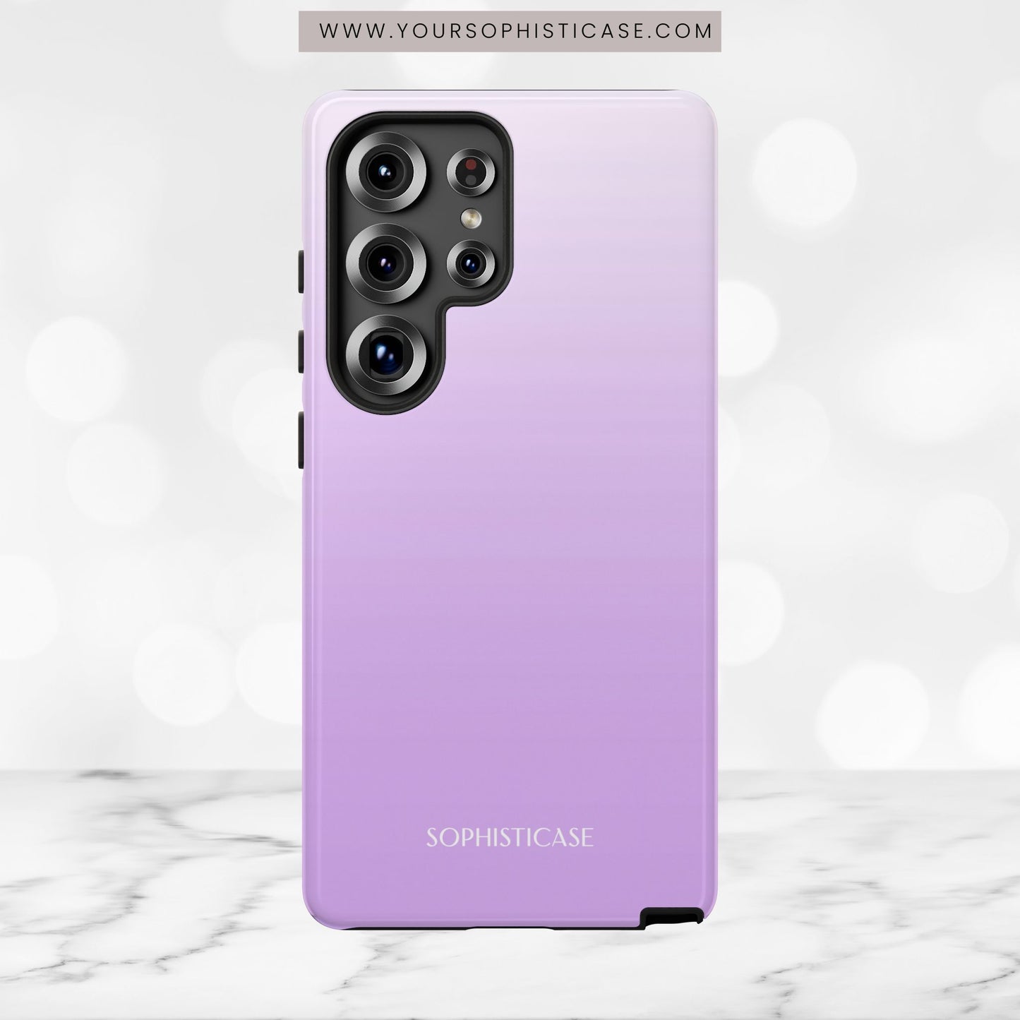 Heavenly in Light Purple - Tough Phone Case