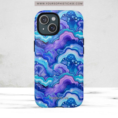 Nightstone in Lapis Wave - Magsafe Case