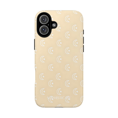 Moon Phase in Yellow - Tough Phone Case for iPhone