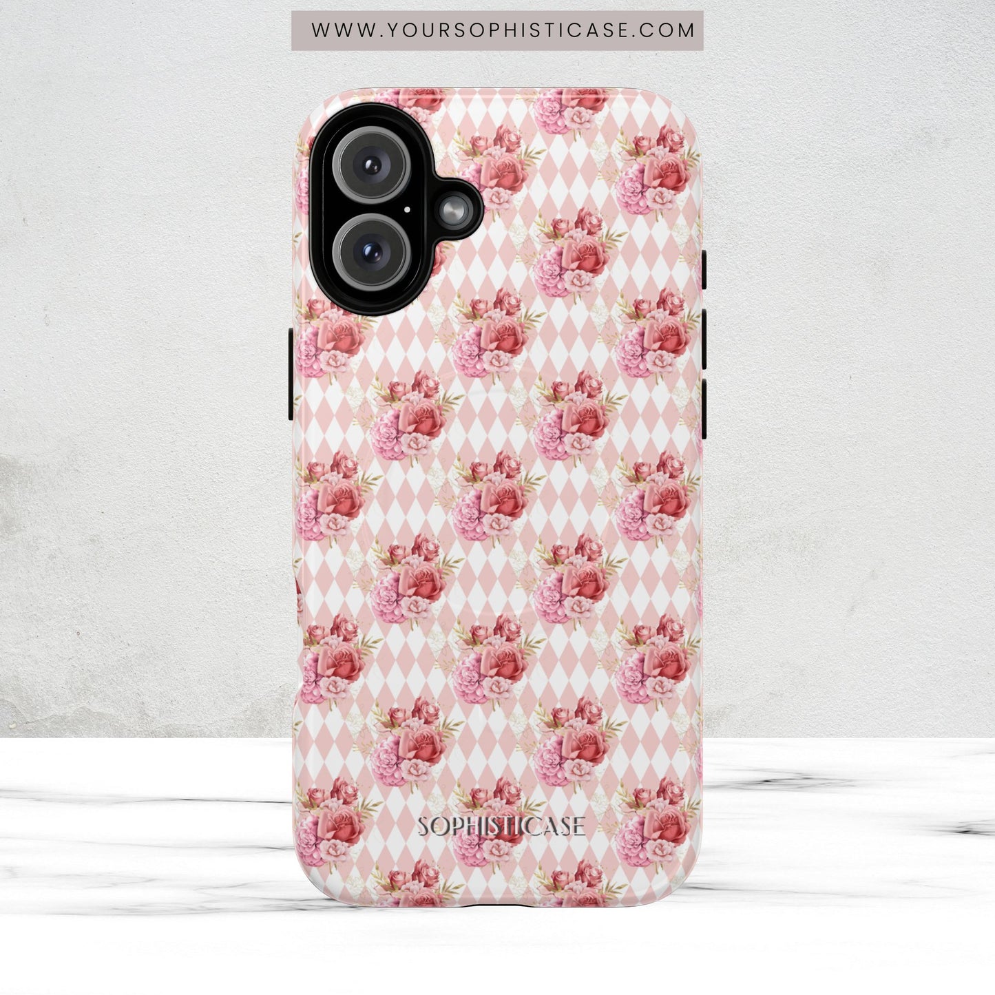 Rose Diamond Romance in Juliette - Magsafe Case