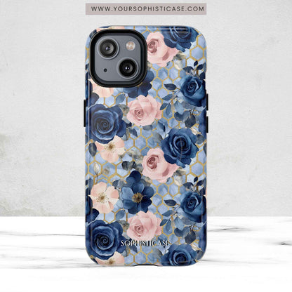 Royal Floral in Gilded Sky - iPhone Magsafe Case