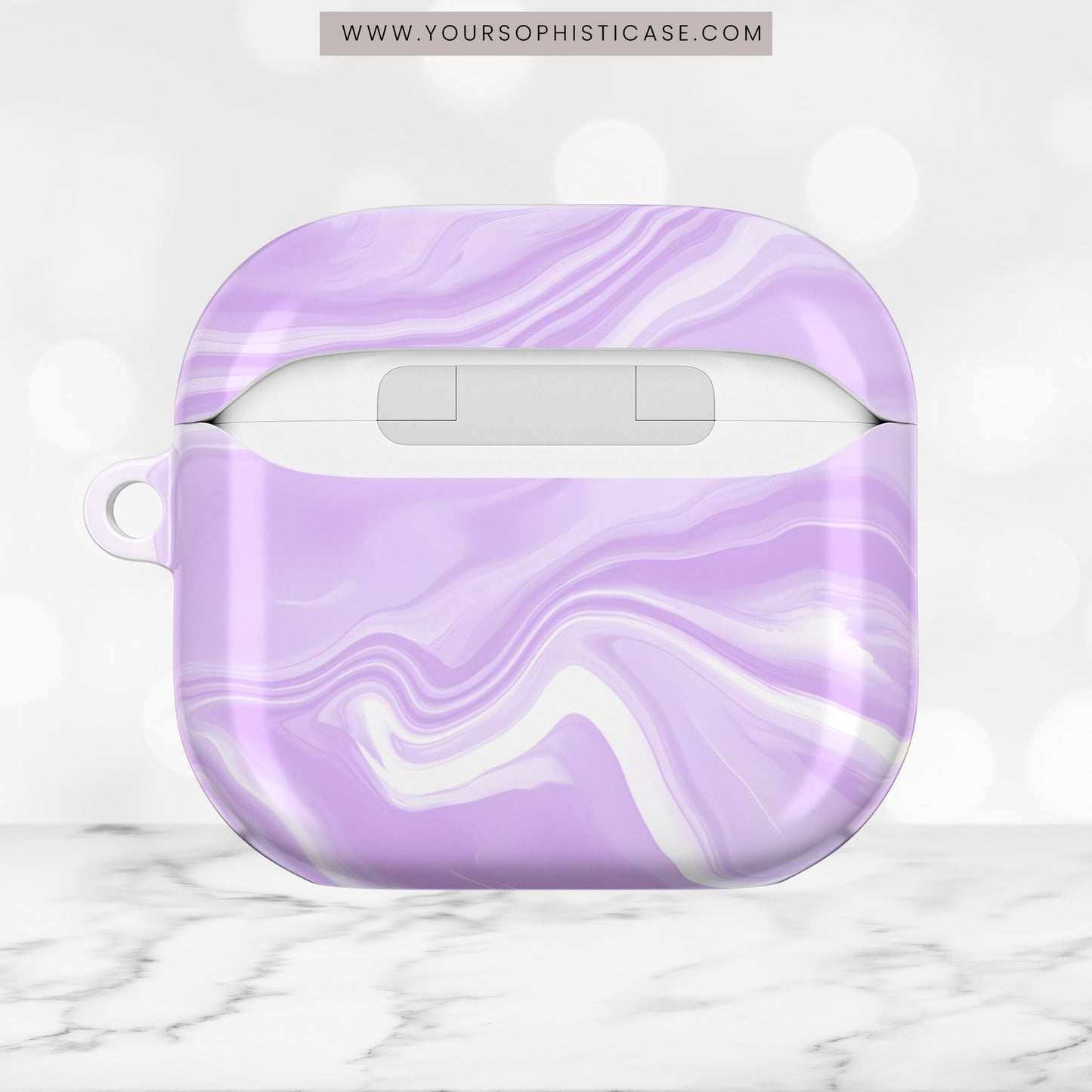AirPod Cases - Liquid Dreams in Light Purple