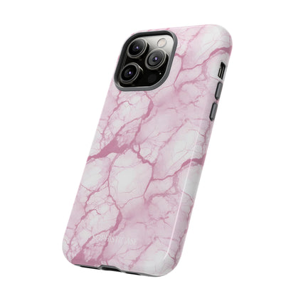 Marble Opulence in Pink - Tough Phone Case