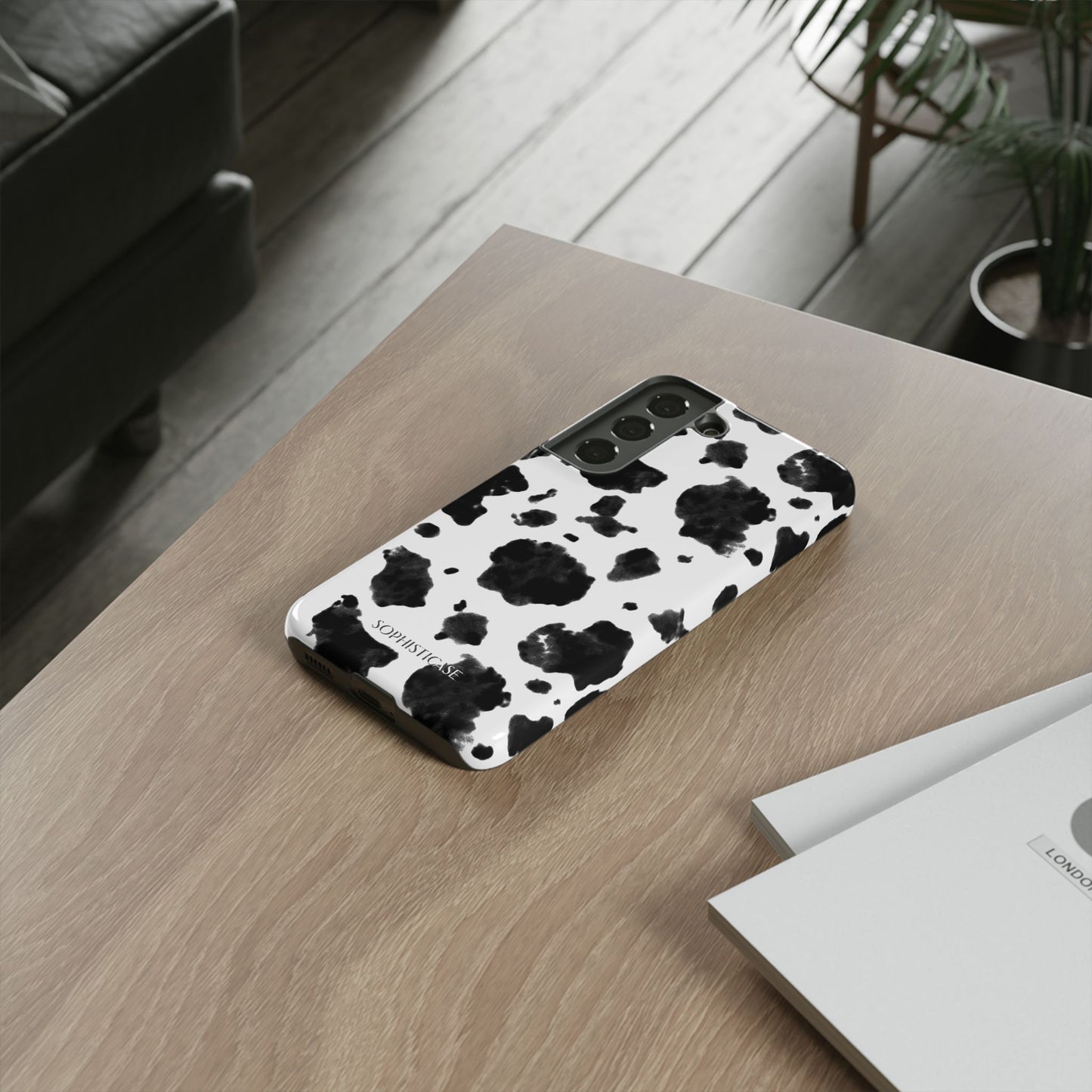 Holy Cow in Black - Tough Phone Case