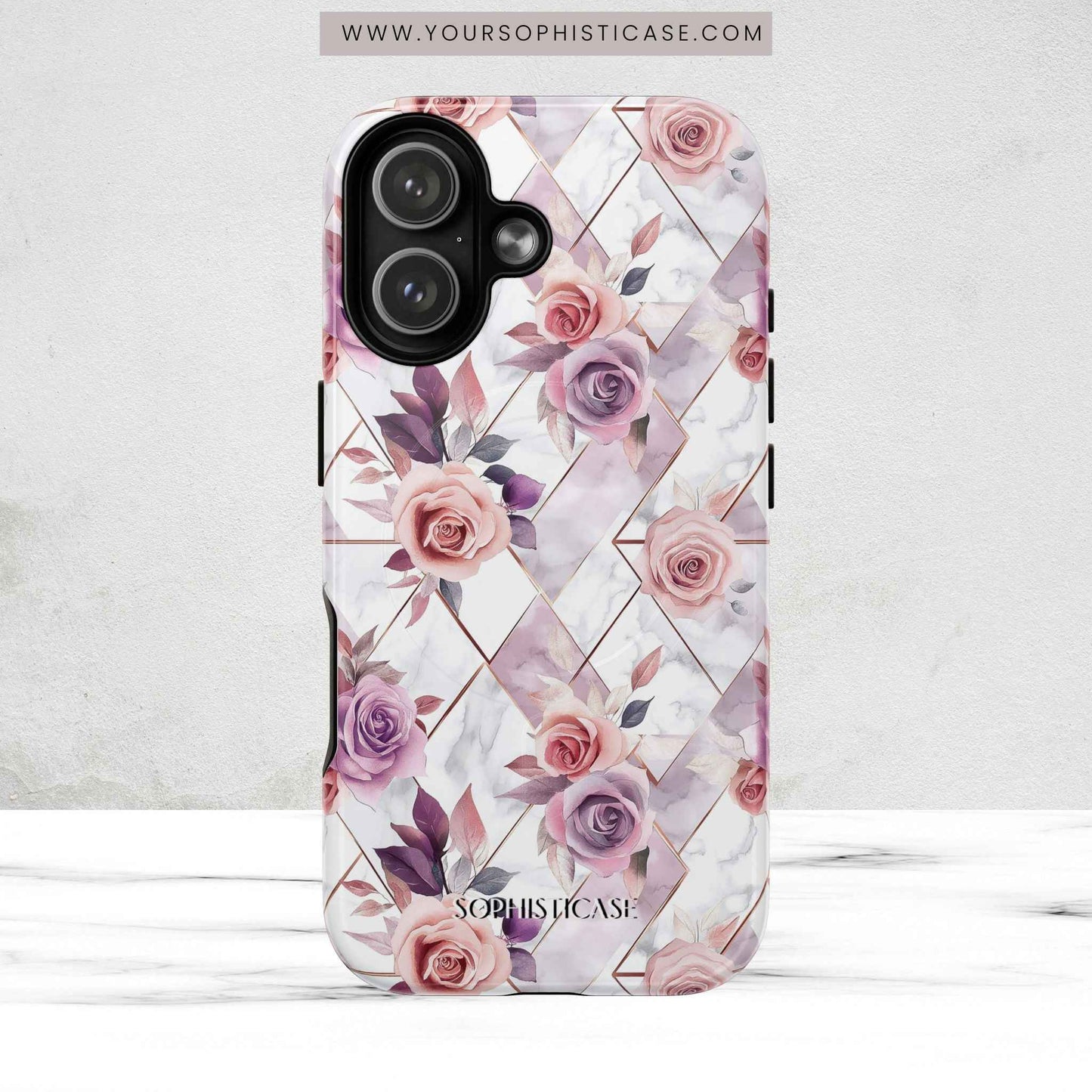Royal Floral in Blush Manor - iPhone Magsafe Case