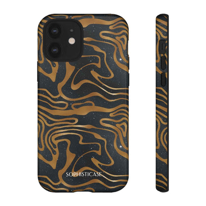 Cosmic Zebra in Black - iPhone Case, Samsung Galaxy Case, Google Pixel Case