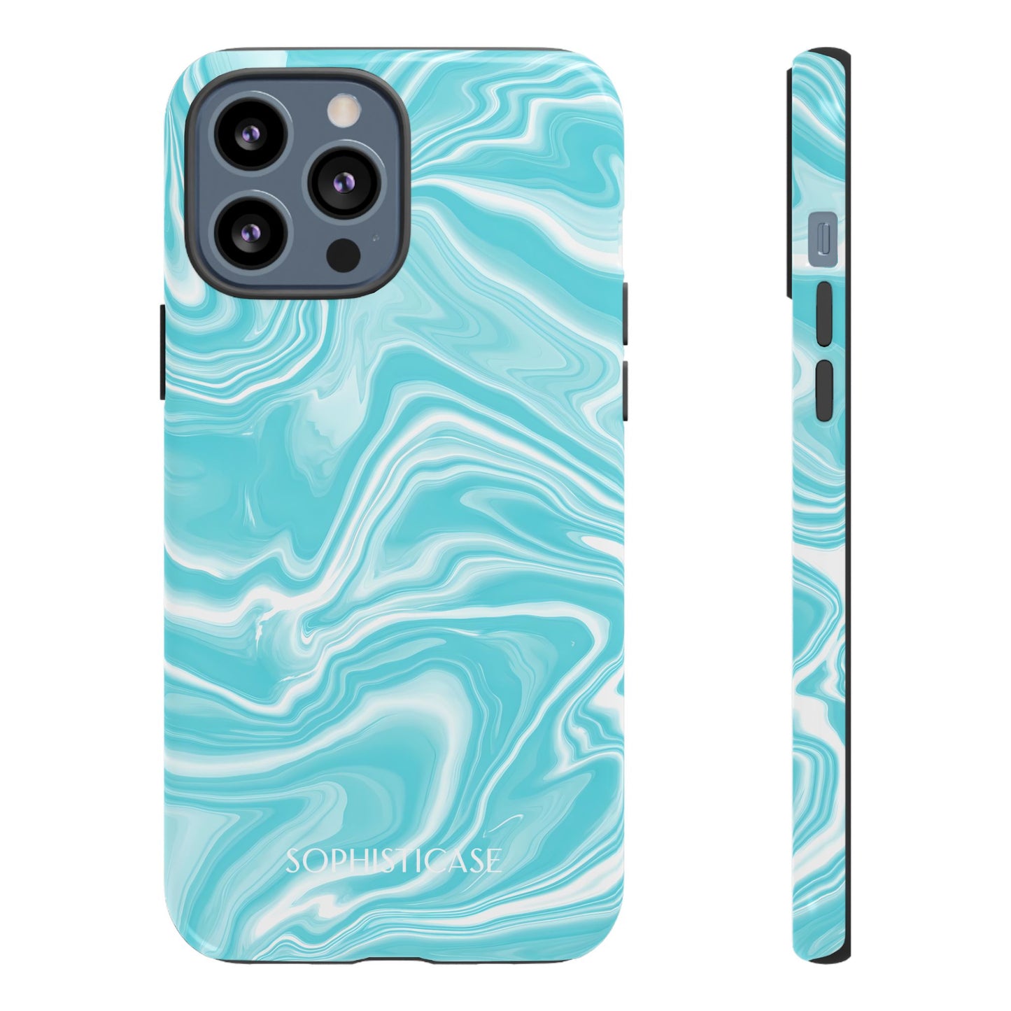 Tough Case - Liquid Dreams in Aqua