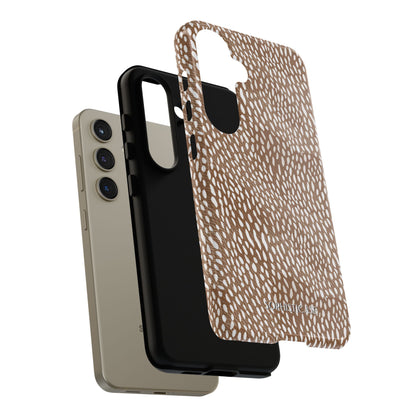 Oh Deer! in Brown- Tough Phone Case