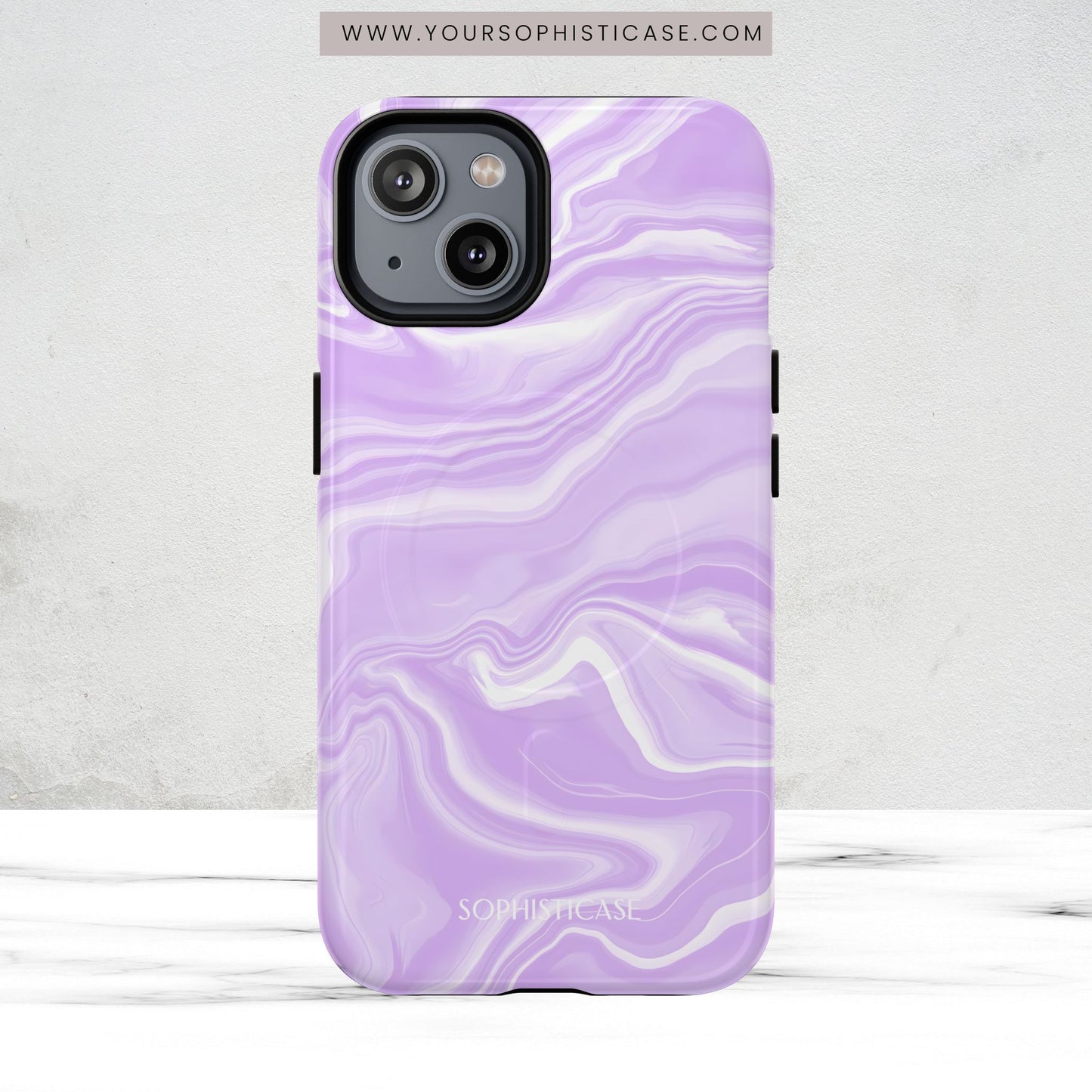 Liquid Dreams in Light Purple - Magsafe Case