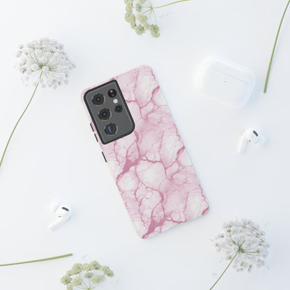 Marble Opulence in Pink - Tough Phone Case