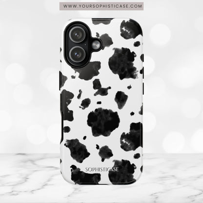 Holy Cow in Black - iPhone Case