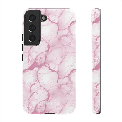 Marble Opulence in Pink - Tough Phone Case