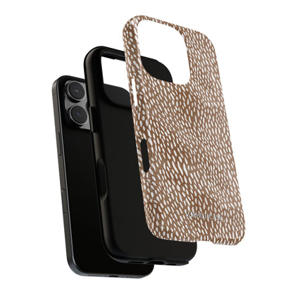 Oh Deer! in Brown- Tough Phone Case
