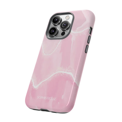 Serenity in Light Pink - iPhone Case