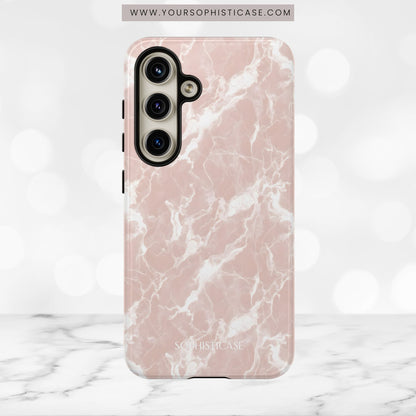Marble Crush in Neutral Beige - Tough Phone Case