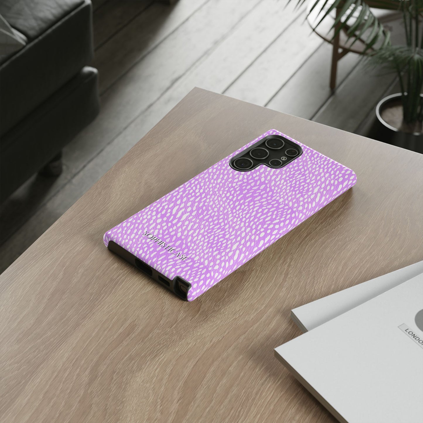 Oh Deer! in Purple - Protective Phone Case for Samsung Galaxy