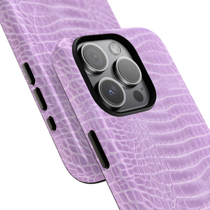 Luxe Leather in Purple - Magsafe Case