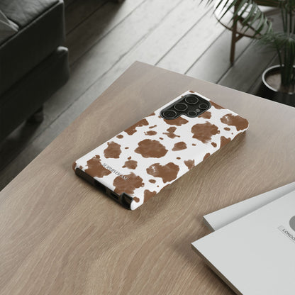 Holy Cow in Brown - Tough Phone Case