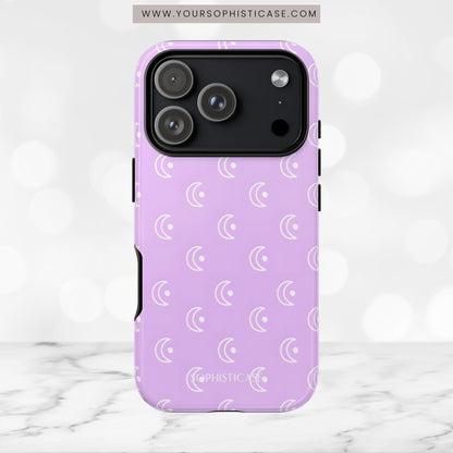 Moon Phase in Purple - iPhone Case