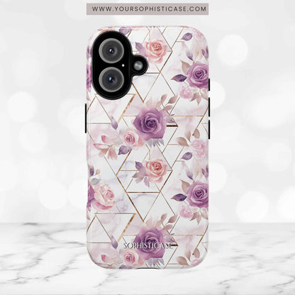 Royal Floral in Rose Royale - Tough Phone Case