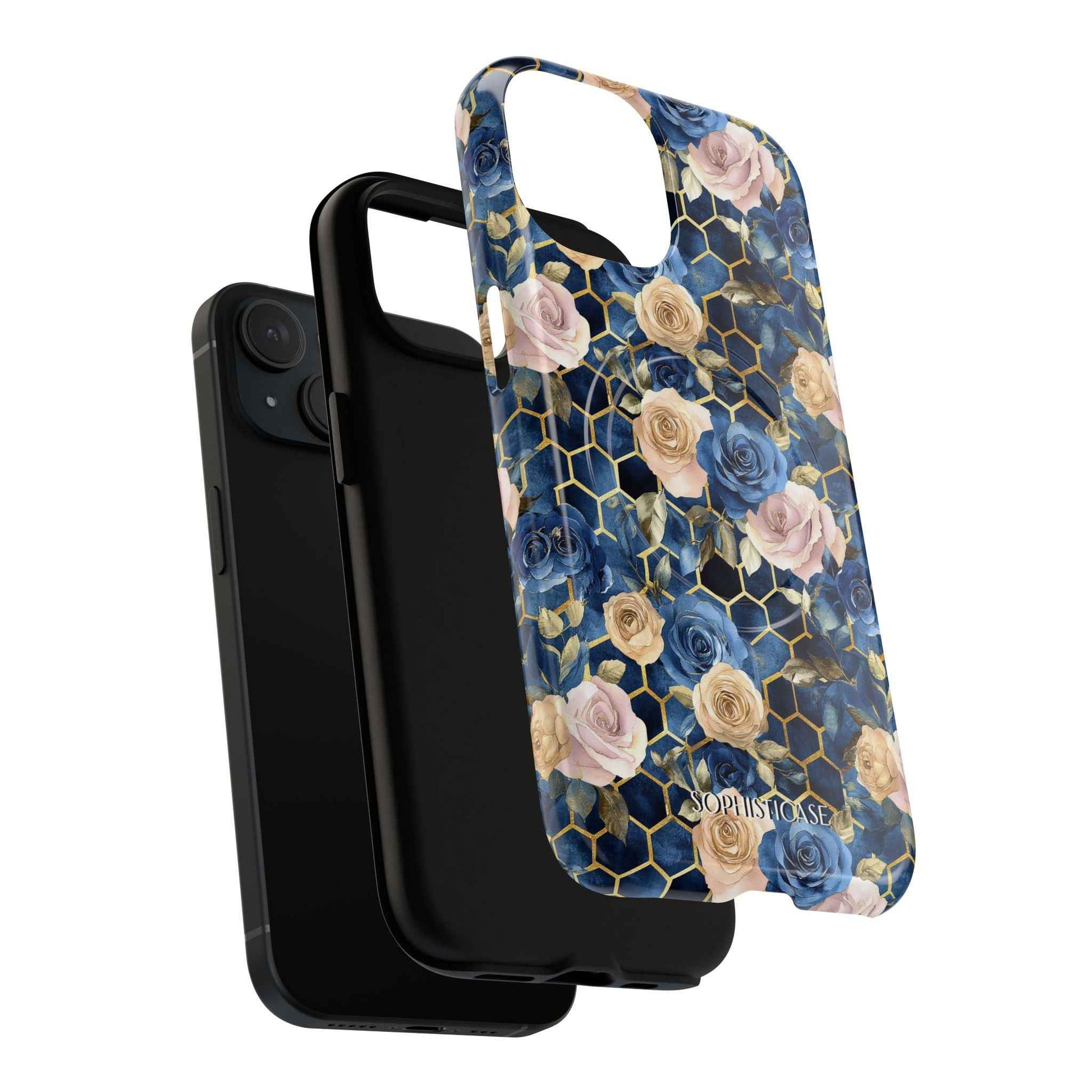 Royal Floral in Midnight Rose - iPhone Magsafe Case